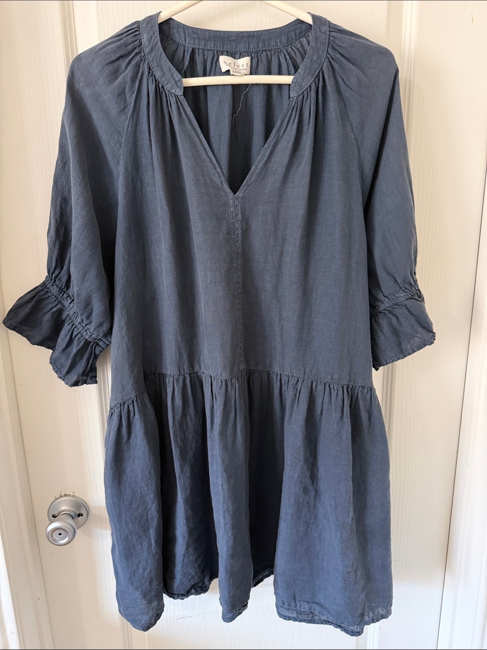velvet by Graham and Spencer Kaylie Dress in Graphite